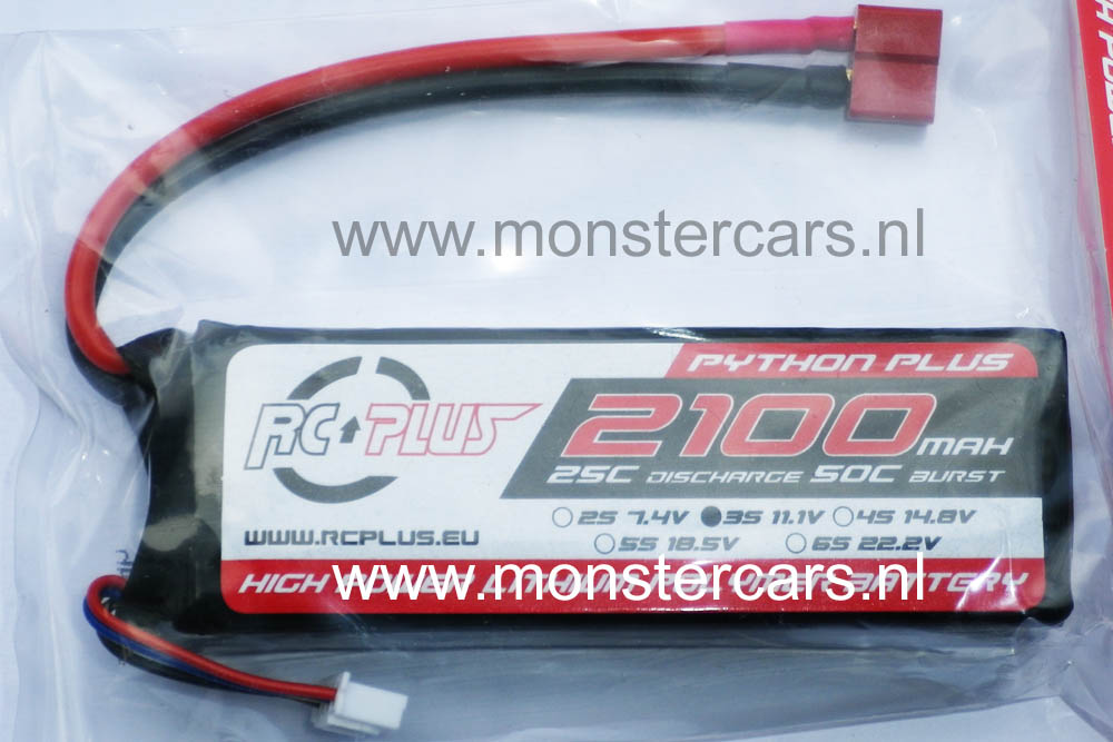 Python Plus 11.1V 2100mAh 25/50C LiPo Accu